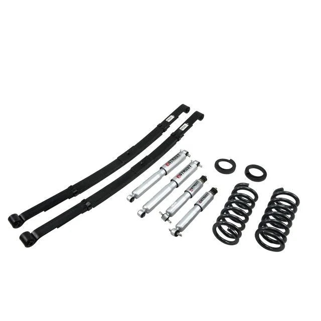 BELLTECH 788SP LOWERING KITS Front And Rear Complete Kit W/ Street Performance Shocks 1992-1998 Chevrolet Suburban (2WD inc 3/4 Ton 6 Lug) 2