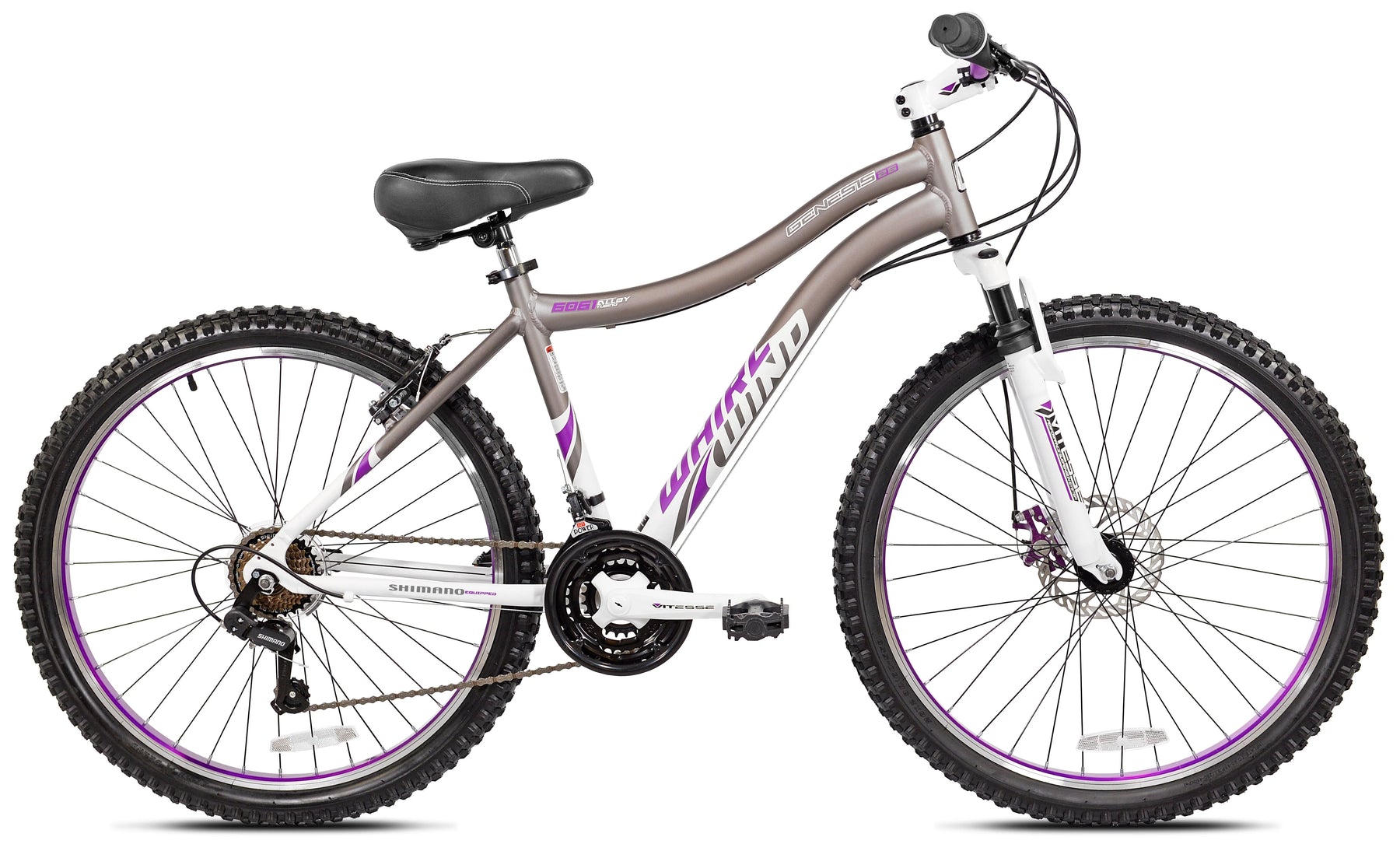 Genesis 26" Whirlwind Women'S Mountain Bike, Gray - Product image 1
