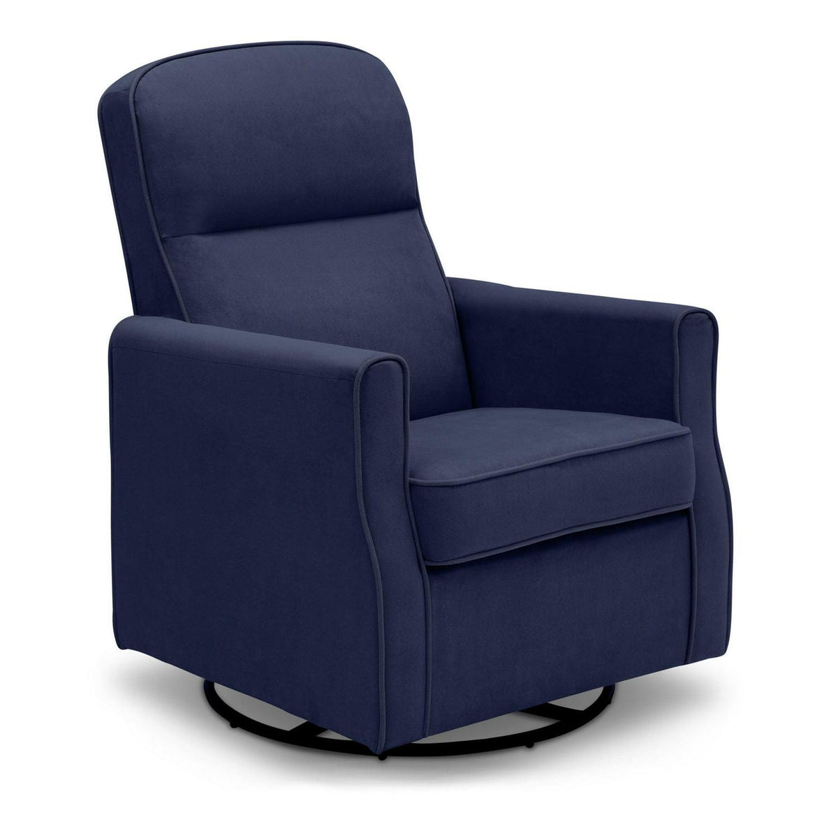 Delta Children Clair Slim Nursery Glider Swivel Rocker Chair. Navy - Product image 6