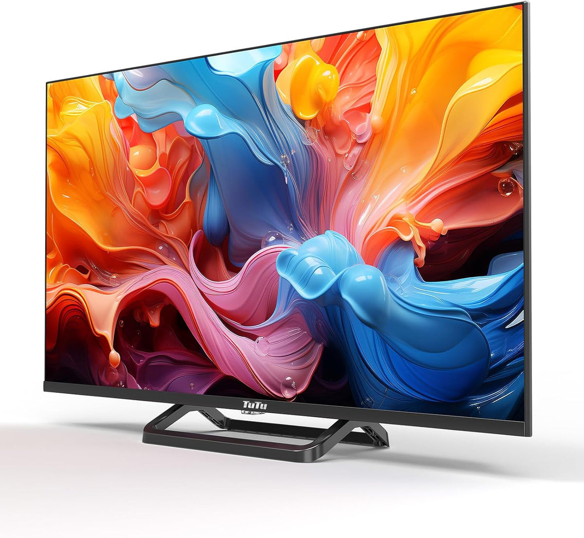 TuTu Televisions 32 Inches (80 cm) LED Central Stand TV HD Ready Triple Tuner (DVB-C / T2 / S2) HDMI x2 CI+ Media Player USB 2.0 Hotel Mode Dolby Audio 2024