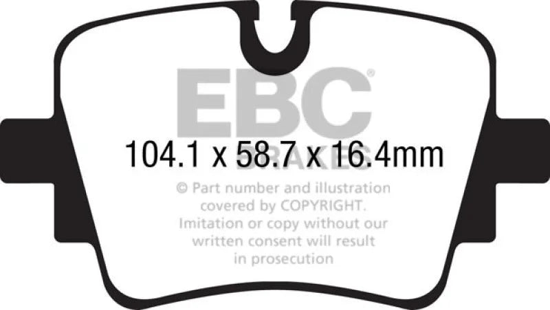 EBC - Rear Redstuff Pad PN DP32190C