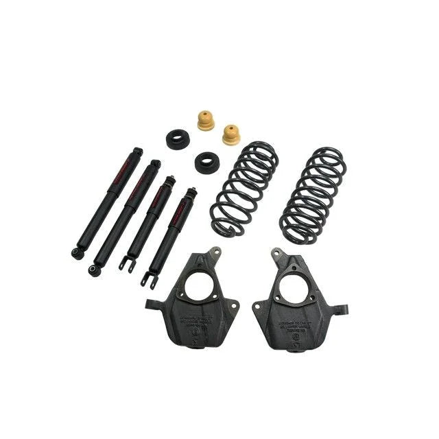BELLTECH 761ND LOWERING KITS Front And Rear Complete Kit W/ Nitro Drop 2 Shocks 2000-2006 Chevrolet Avalanche (2WD/4WD) 2 in. F/2 in