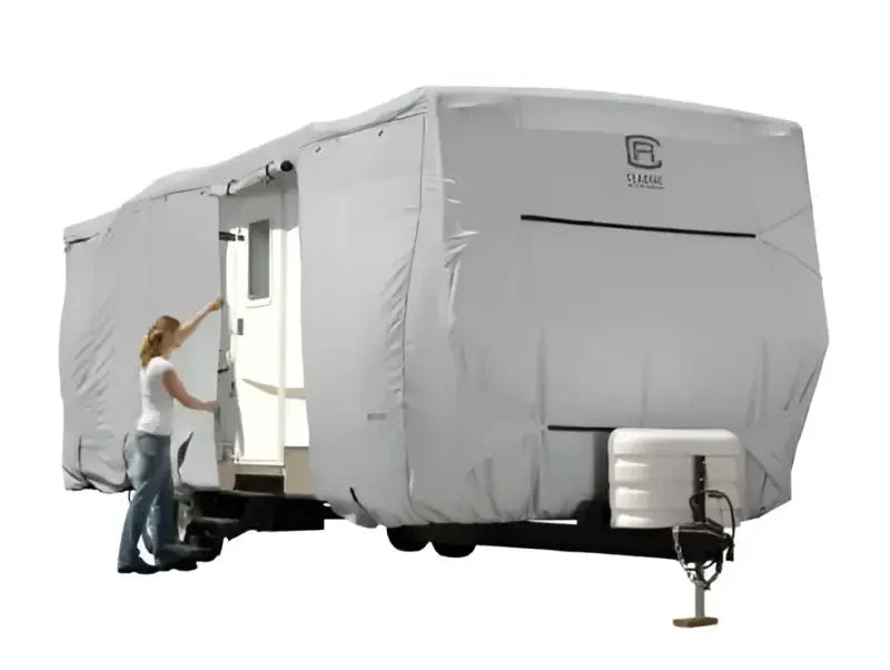80-136-161001-00 Classic Accessories RV Cover For Travel Trailers
