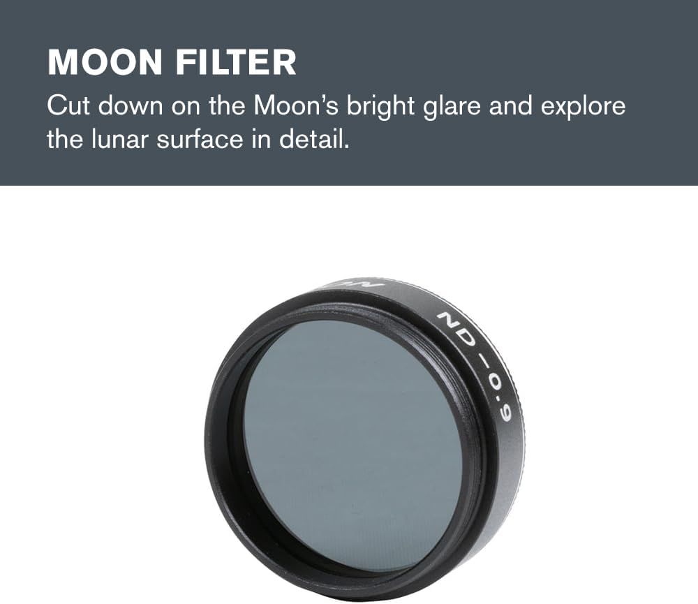 Celestron 94303 1.25 Inch Eyepiece and Filter Kit - 14 Pieces in Foam-Lined Metal Carrying Case, Silver