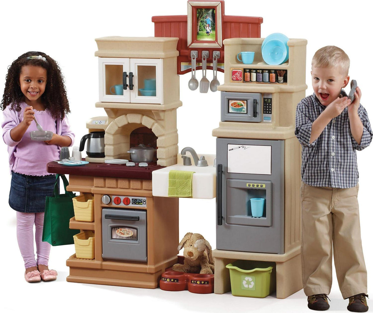 Step2 Heart of the Home Brown Toddler Play Kitchen Set - Product image 3