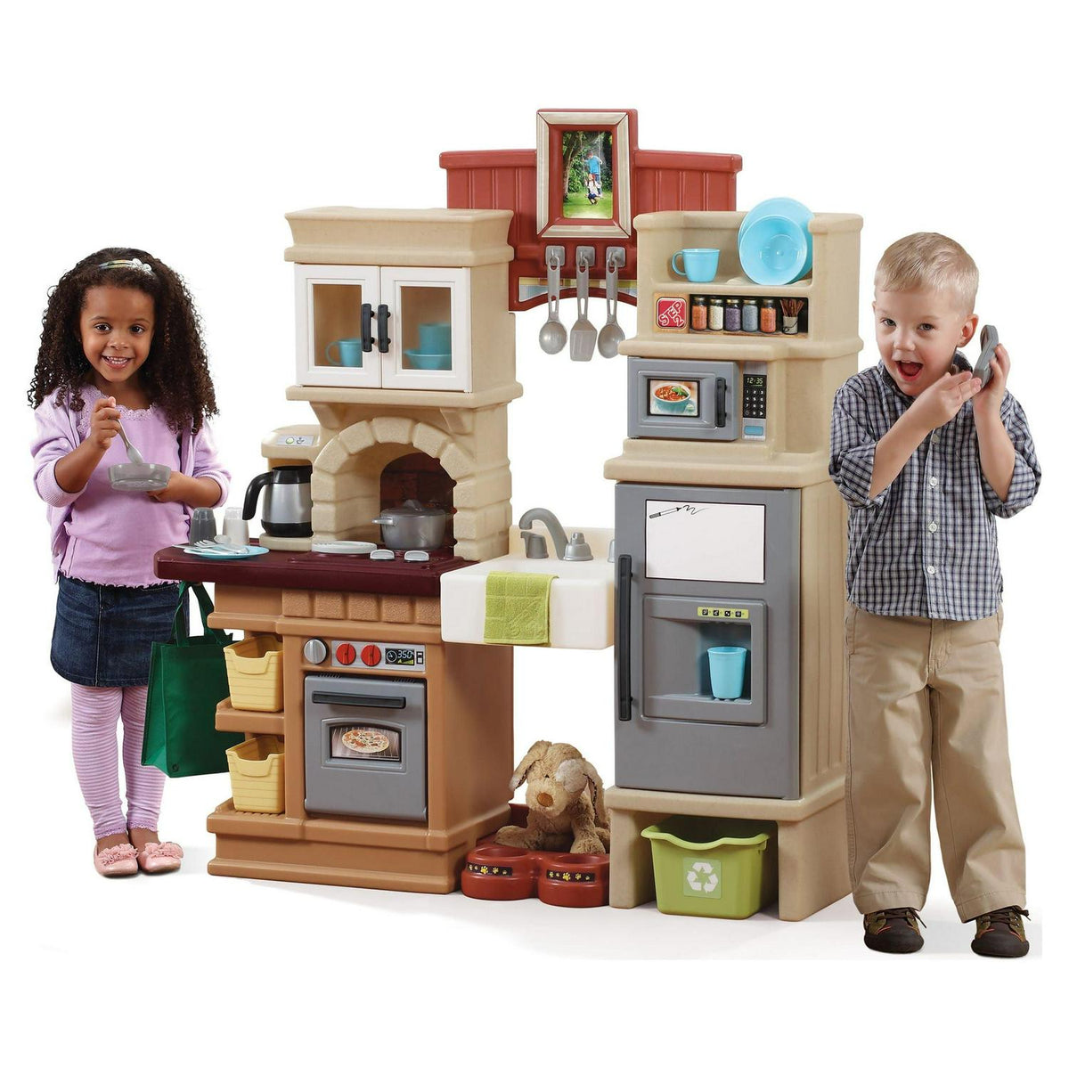 Step2 Heart of the Home Brown Toddler Play Kitchen Set - Product image 5