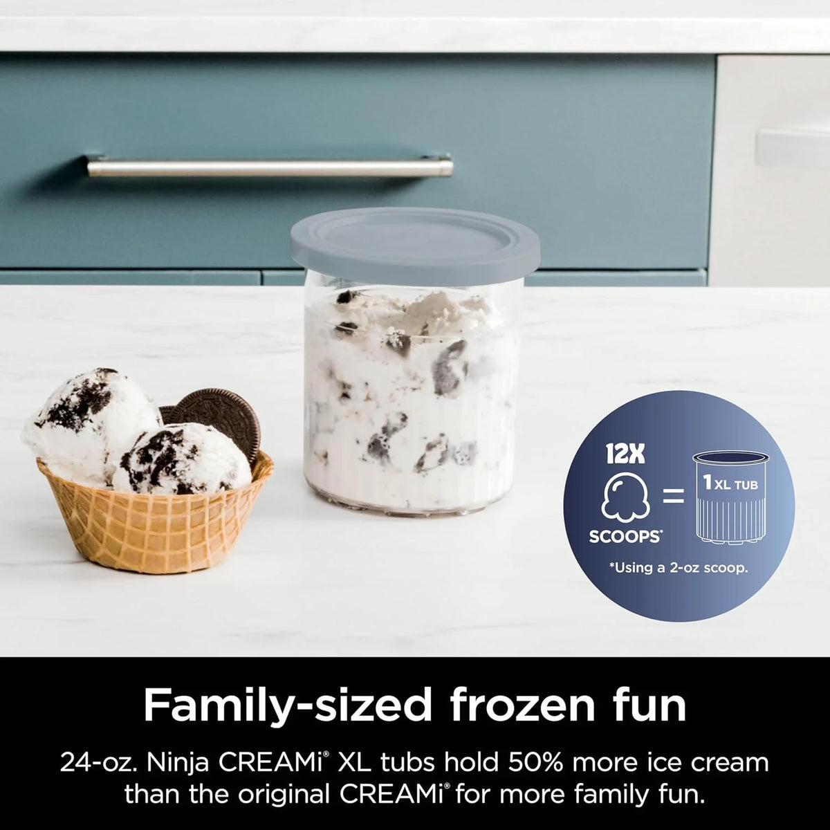 Ninja CREAMi Deluxe NC501EU Ice Cream and Frozen Drink Maker