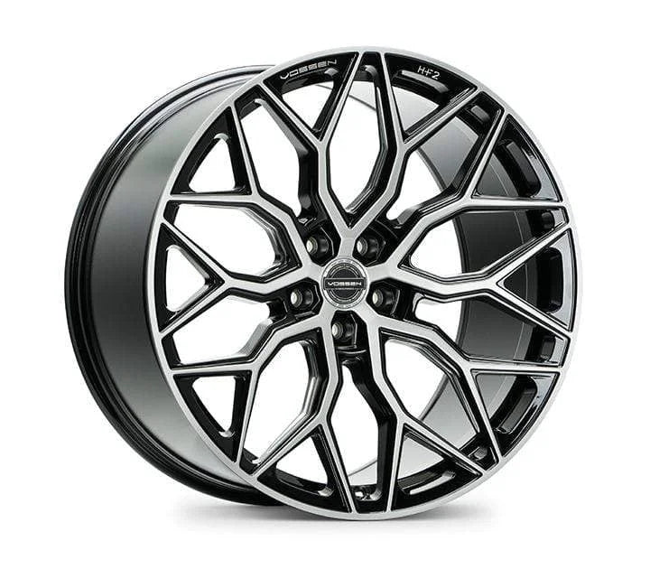 Vossen HF-2 19" 5x120 Wheel in Brushed Gloss Black