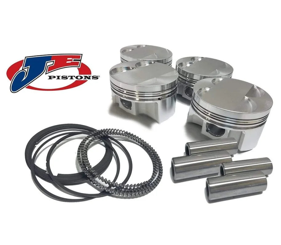 Piston Set by JE - 83mm +.50mm Oversize Bore | 8.5:1 CR | Stock Stroke - 86.4MM - 1.8T 20V