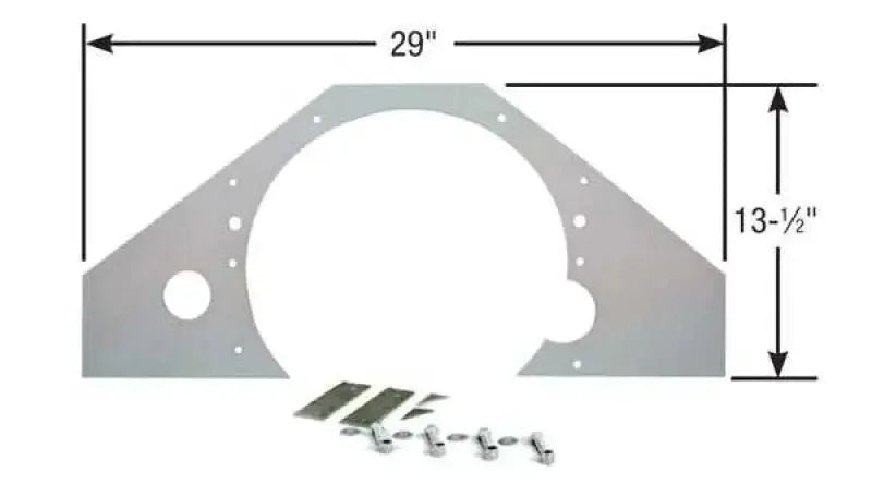 C4031 Competition Engineering Motor Mount Plate For Use With Small