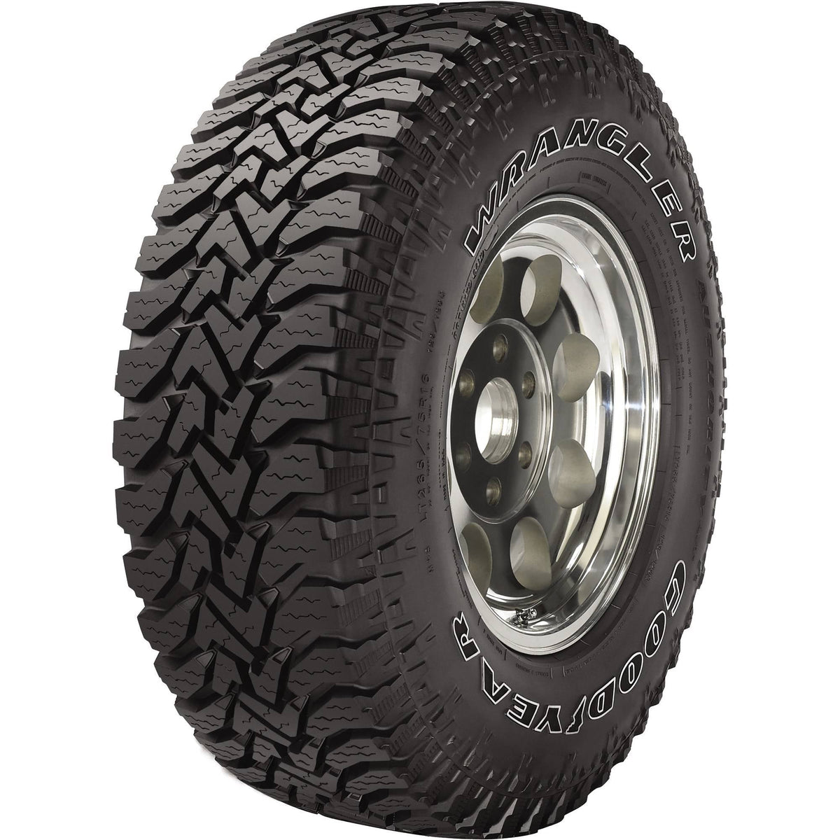 Wrangler Authority A/T LT265/70R17 121Q All-Season Tire - Product image 1