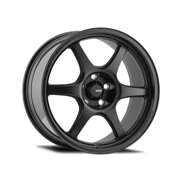 Konig Hexaform 17" 4x100 Matte Black