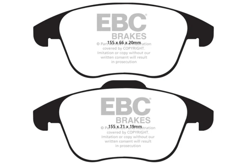 EBC - Front Greenstuff Pad PN DP21997