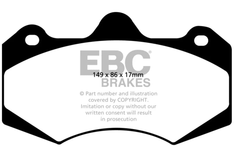 EBC - Front Redstuff Pad PN DP3042C