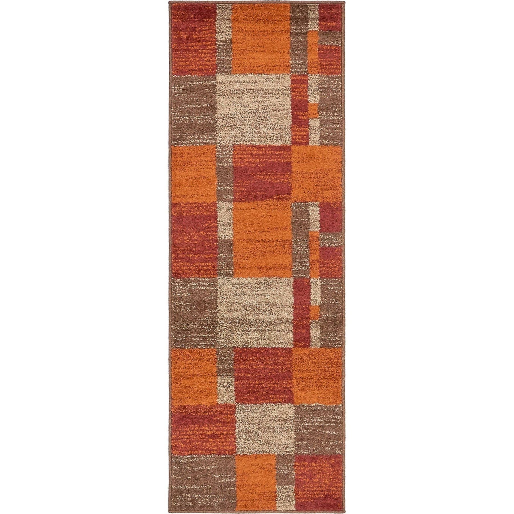 Unique Loom Autumn Providence Area Rug - 2' x 6' Runner - Multi - Product image 1