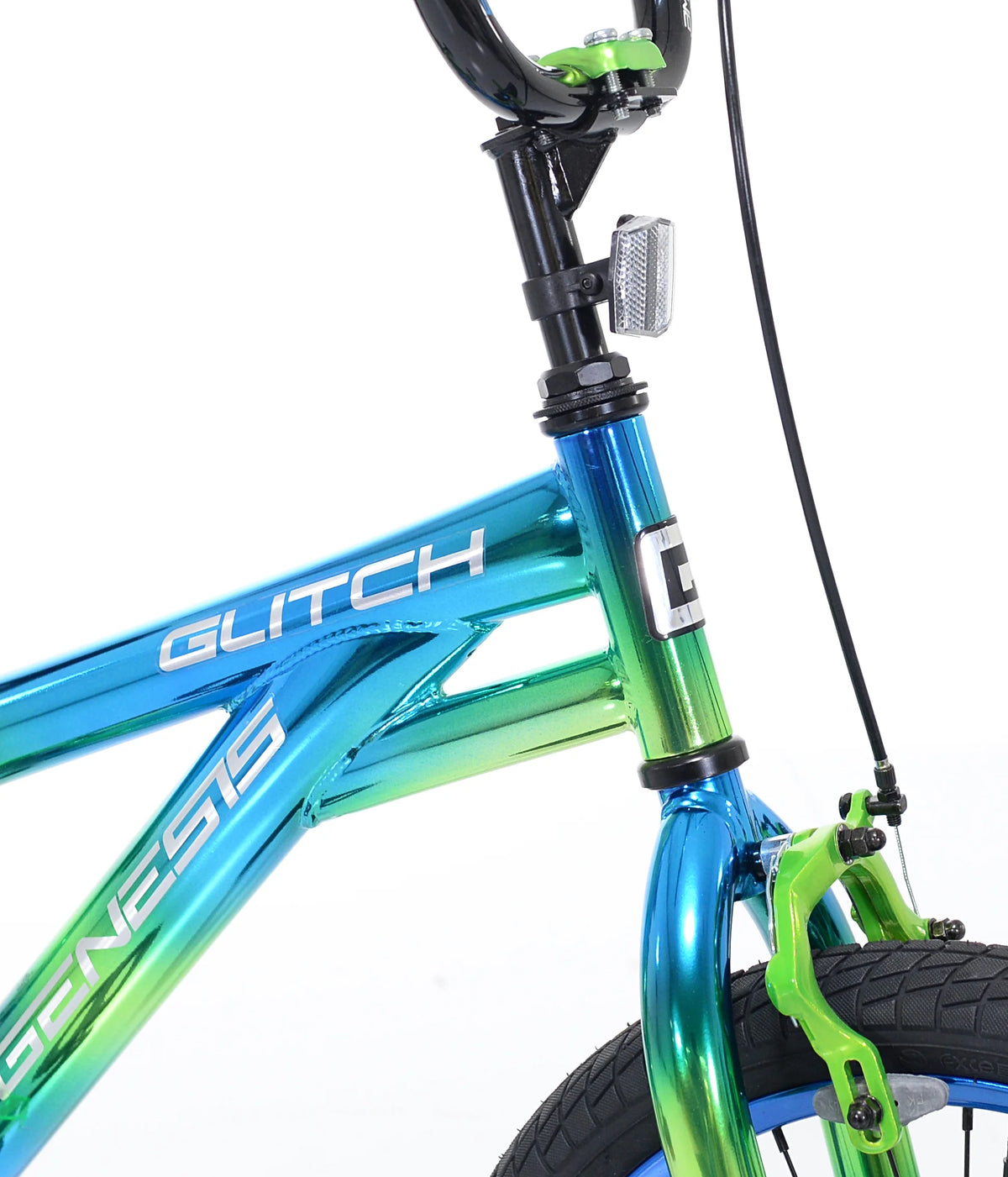 18" Glitch Boy'S BMX Bike, Blue/Green - Product image 7