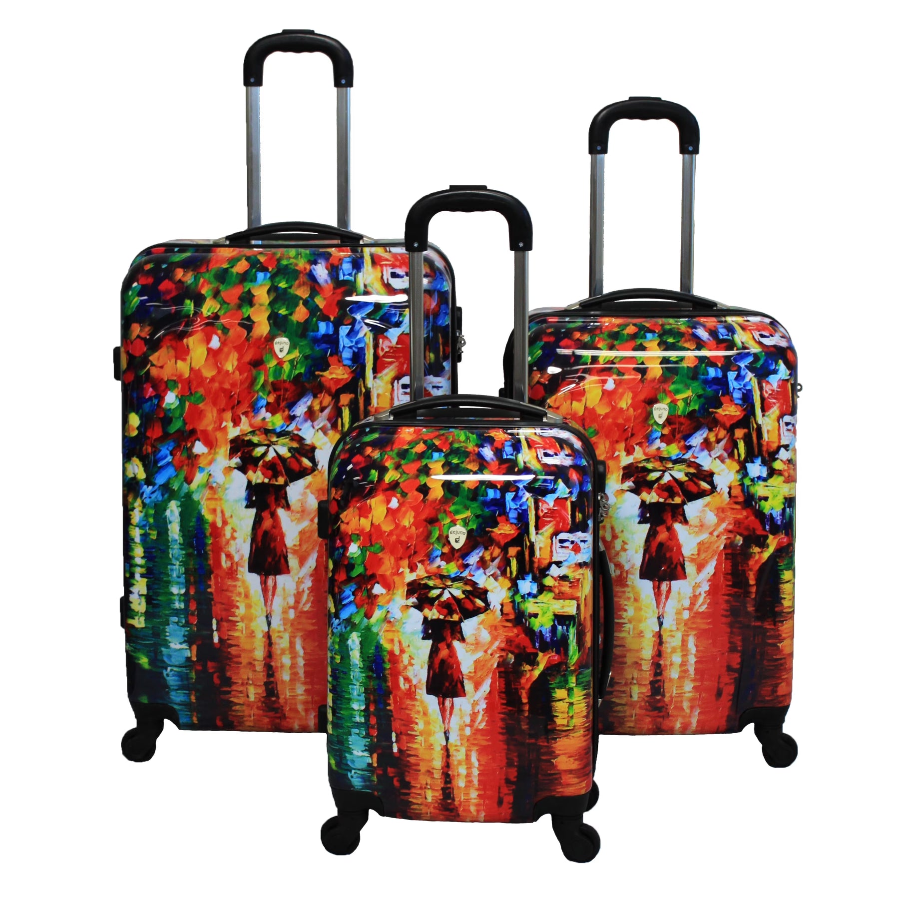 Dejuno Parisian Nights Hardside 3 - PC Spinner Luggage Set - Product image 1