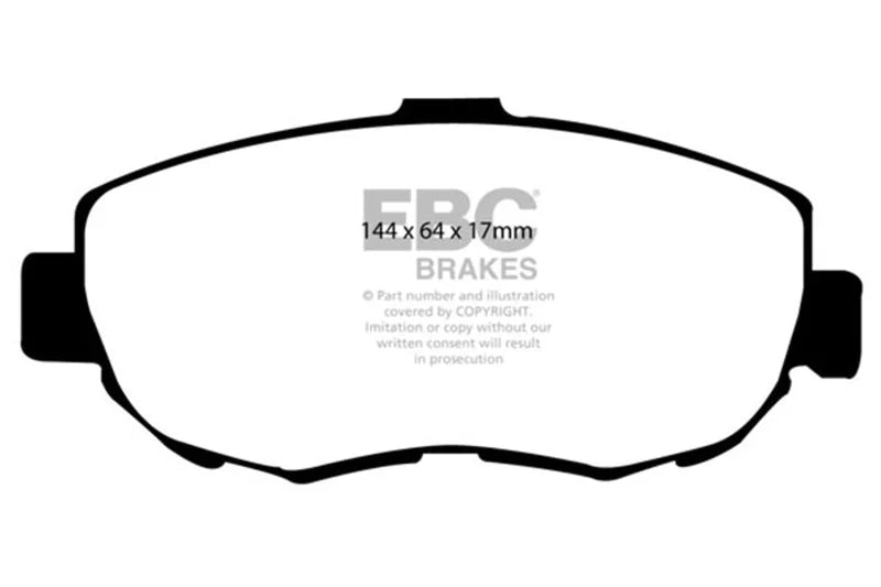 EBC - Front Yellowstuff Pad PN DP41223R