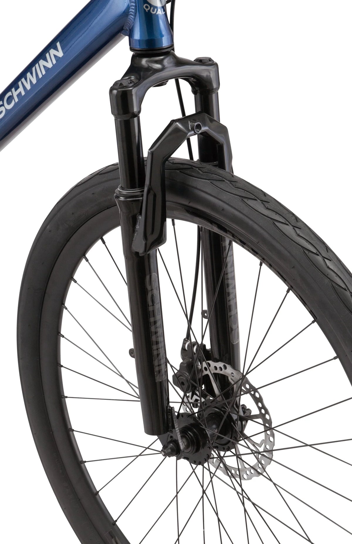 Schwinn Junction 27.5 in Mens Hybrid Bike, 7 Speed Adult Bicycle, Navy - Product image 5