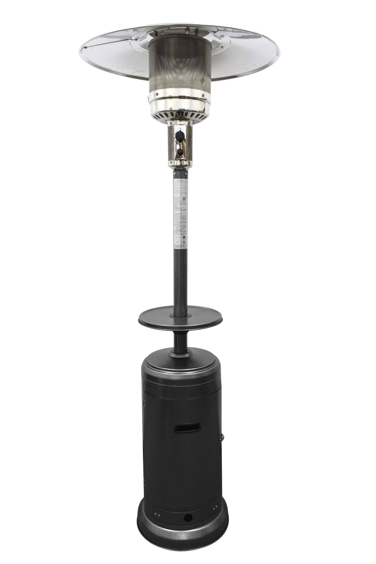 AZ Patio Heaters Outdoor Hammered Patio Heater, Silver - Product image 1
