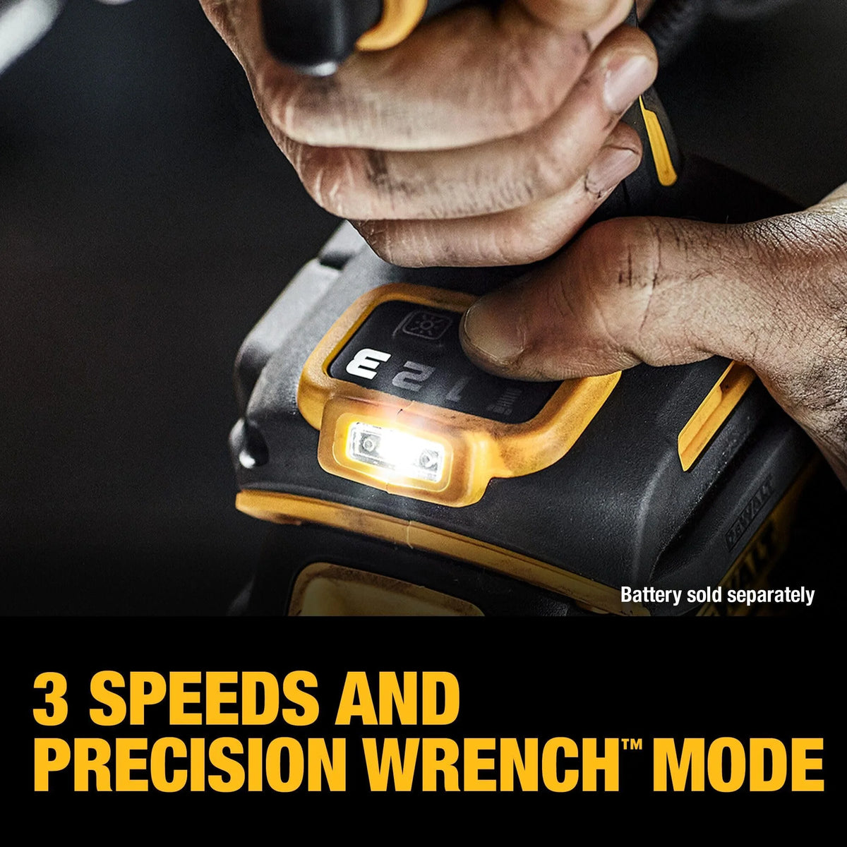 DEWALT 20V MAX XR Brushless Cordless 3/4 In. High Torque Impact Wrench with Hog Ring Anvil Tool Only - Product image 7