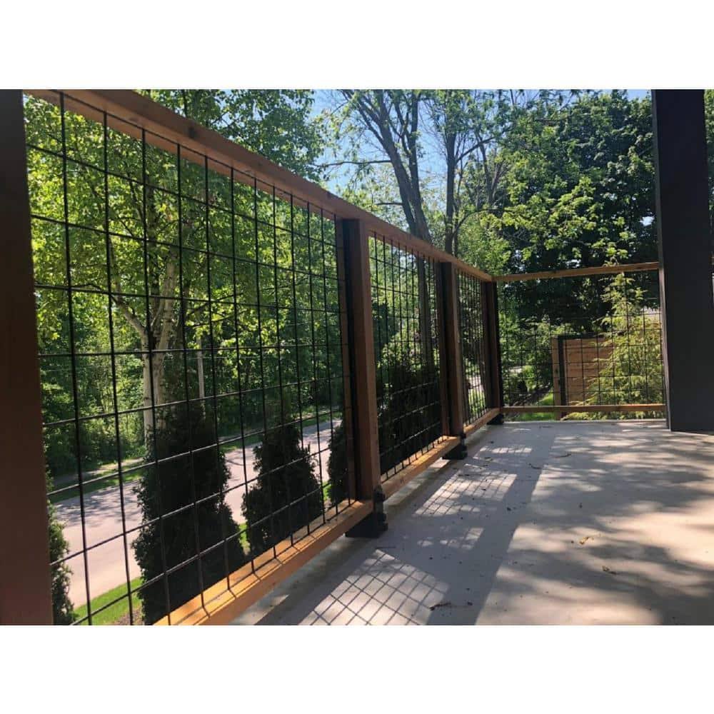 36 in. x 72 in. Wild Hog Black Metal Railing Panel (5-Pack) 36WHB5PK - Product image 1