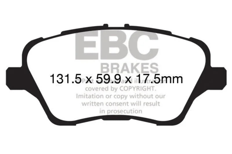 EBC - Front Bluestuff Pad PN DP52149NDX