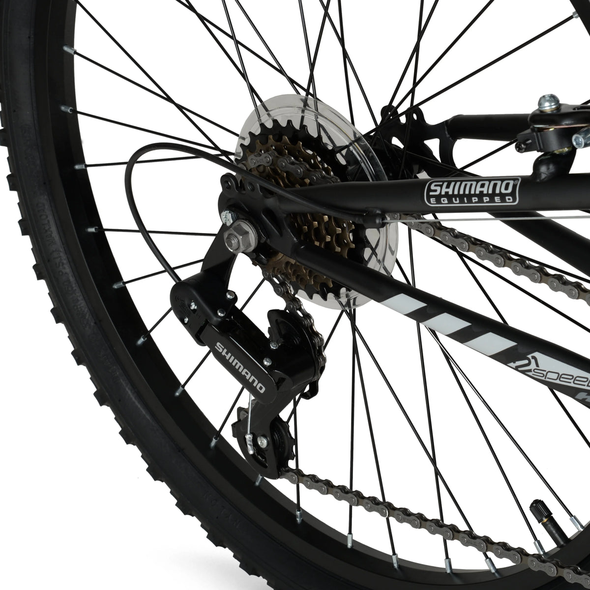 24" Hyper Bicycles Havoc Mountain Bike, Youth/Adult, Recommended Ages 10 - 14 Years Old, Black - Product image 10