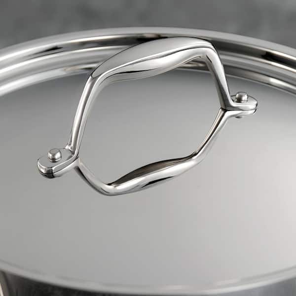 Gourmet Tri-Ply Clad 12-Piece Stainless Steel Cookware Set - Product image 6