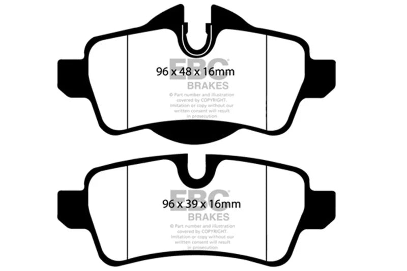 EBC - Rear Greenstuff Pad PN DP21931