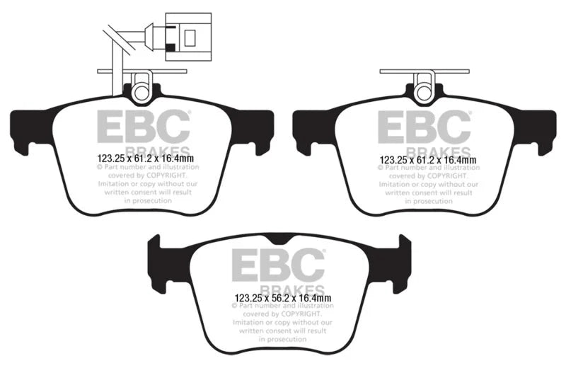 EBC - Rear Redstuff Pad PN DP32295C