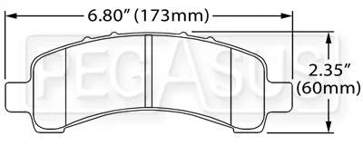 Hawk Performance HB494 Series Brake Pad