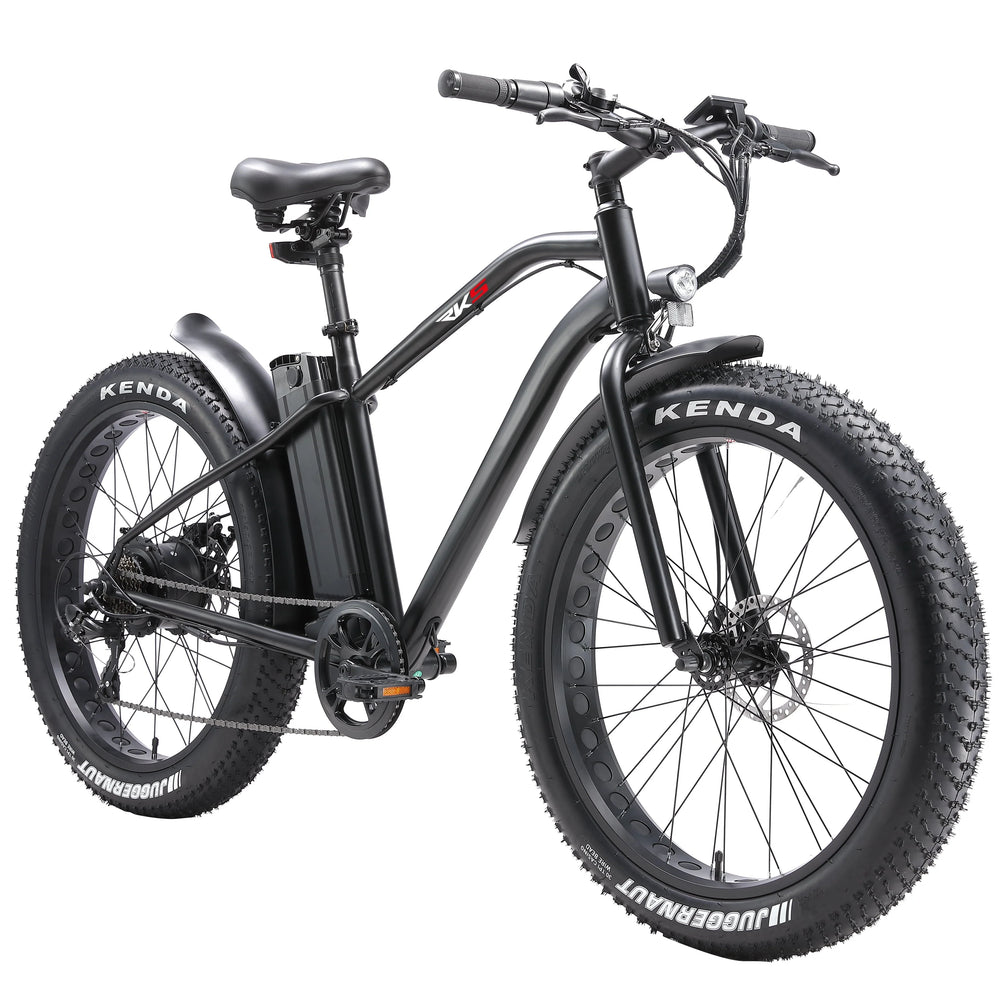 Electric Bike with 750W Motor, Electric Bike for Adults, Electric Mountain Bicycle with 48V 14.5ah Battery, 26'' Fat Tires, LCD Display