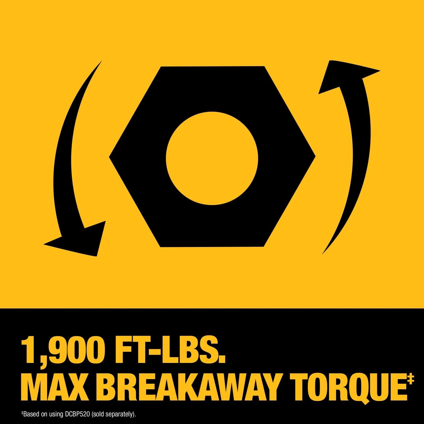DEWALT 20V MAX XR Brushless Cordless 3/4 In. High Torque Impact Wrench with Hog Ring Anvil Tool Only - Product image 6