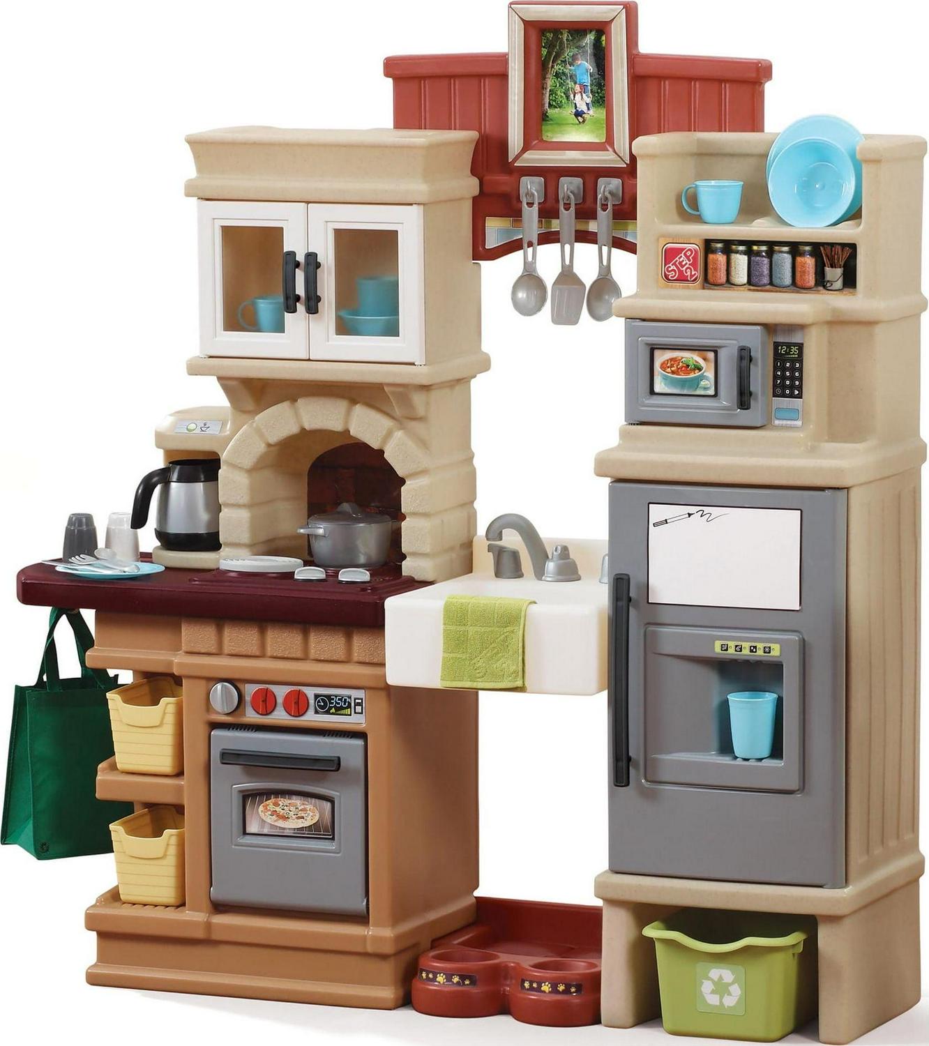 Step2 Heart of the Home Brown Toddler Play Kitchen Set - Product image 1