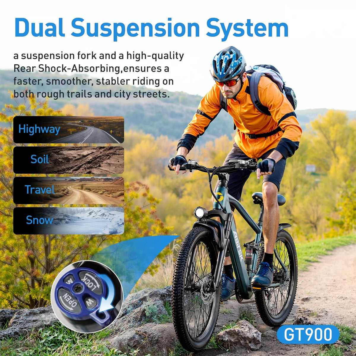 Aairsk 24'' Electric Bike for Adults, 400W E - Bicycle, Top Speed 25MPH, 36V 13AH Battery - Product image 7