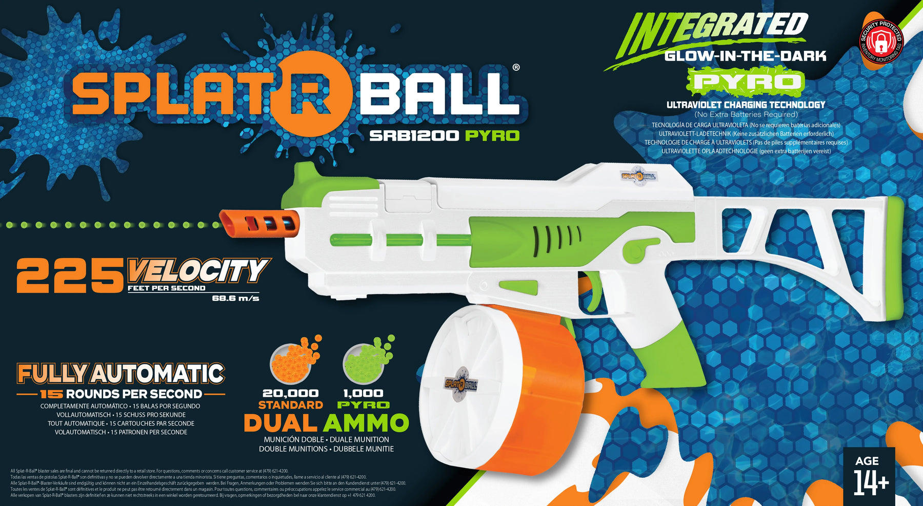 Splat - R - Ball SRB1200 Pyro Blaster Kit - Product image 2