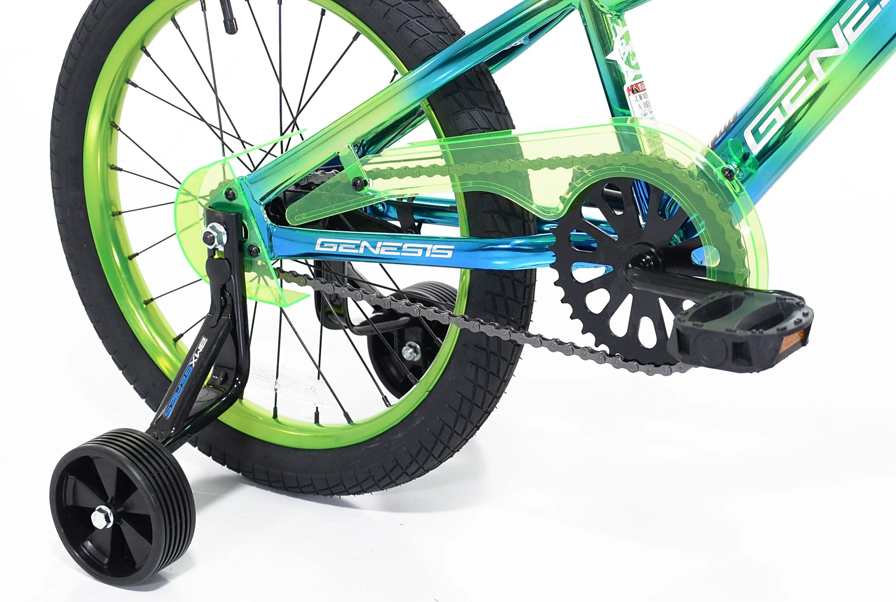 18" Glitch Boy'S BMX Bike, Blue/Green - Product image 6