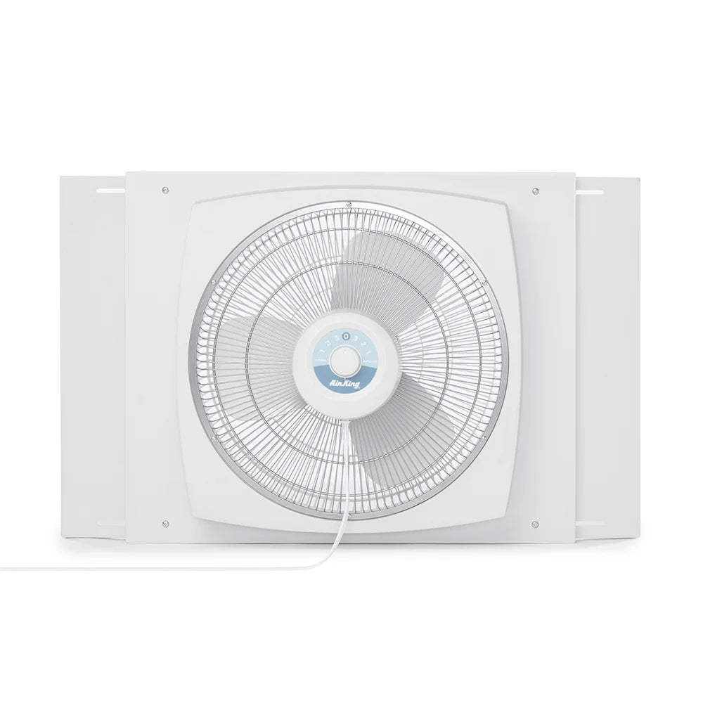 Air King Storm Guard 16" 3 - Speed 1/16 HP Plastic Blade Ball Bearing Window Fan - Product image 2
