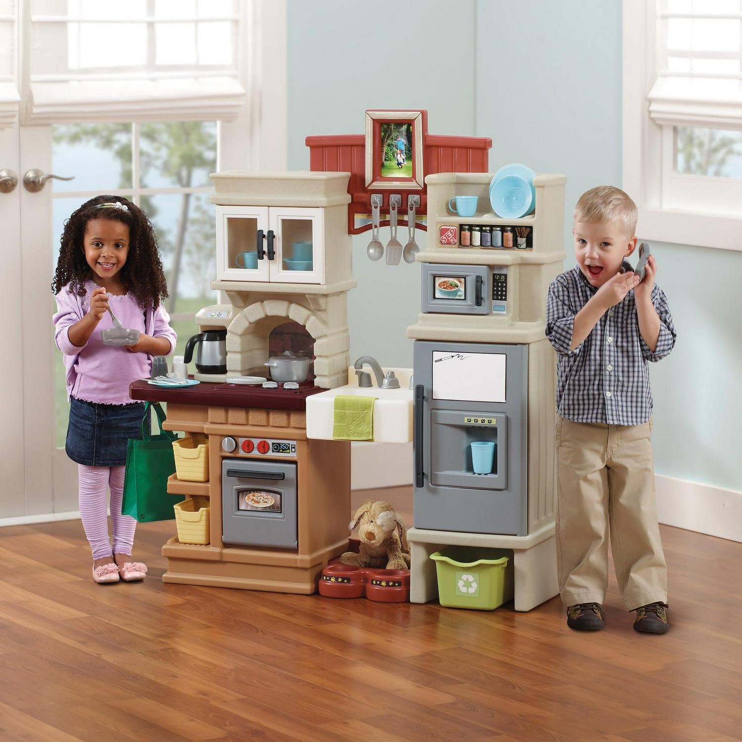 Step2 Heart of the Home Brown Toddler Play Kitchen Set - Product image 4