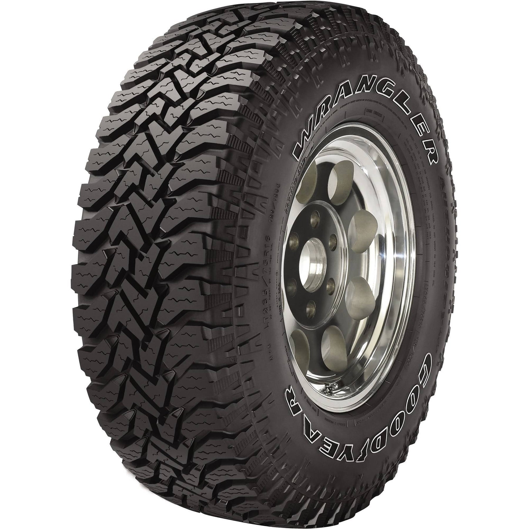 Wrangler Authority A/T LT265/70R17 121Q All-Season Tire - Product image 1