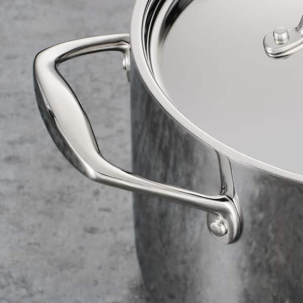 Gourmet Tri-Ply Clad 12-Piece Stainless Steel Cookware Set - Product image 5