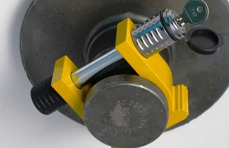 KPL-AS C.T Johnson Trailer King Pin Lock 5/8 Inch Pin Diameter