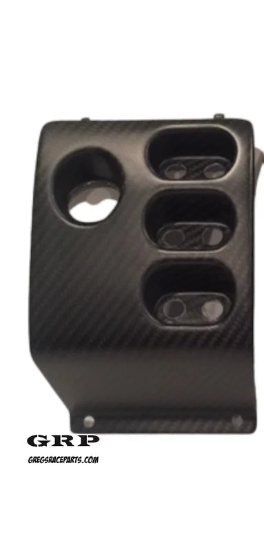 Carbon Fiber Interior Switch Panel Cover (3 Switch) For Elise / Exige - Switch Side Only